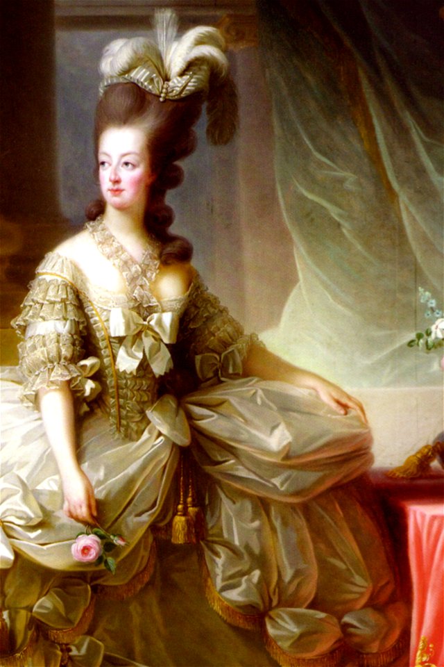 Marie-Antoinette en robe de cour 1778