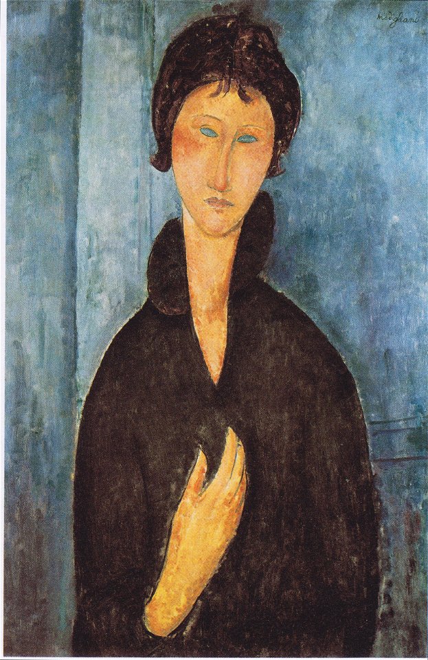 Modigliani - Die Frau mit blauen Augen