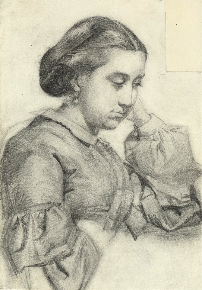 Marià Fortuny - Bust of a young lady - Google Art Project