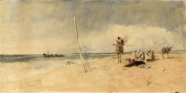 Marià Fortuny - African Beach - Google Art Project