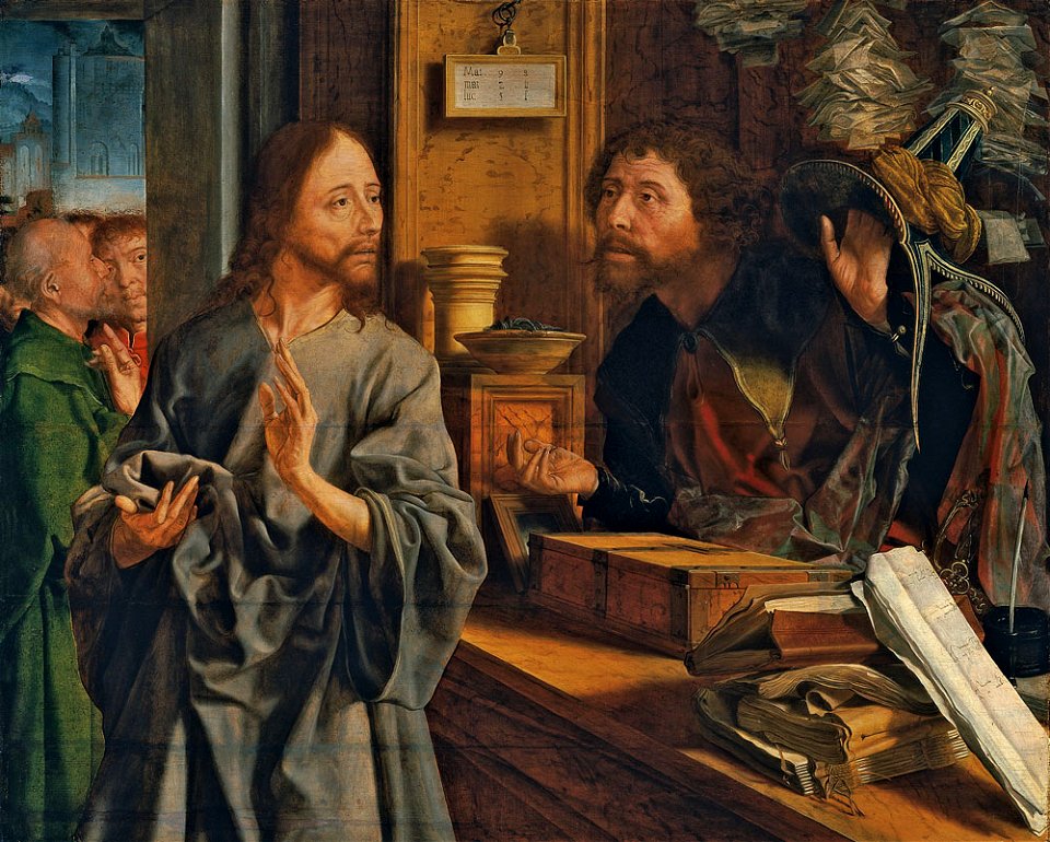 Marinus van Reymerswale - The Calling of Matthew - 1930.96