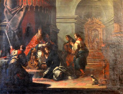 Le Baptême de saint Daniel par saint Prosdocime de Padoue - Jacopo Marieschi - Q18573879