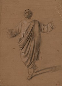Marià Fortuny - Academic study of a male figure - Google Art Project (598460)