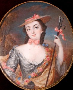 Marie-Aurore de Saxe (1748-1821) C. Free illustration for personal and commercial use.