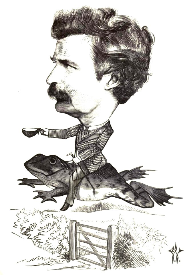Mark Twain (Waddy, 1872)