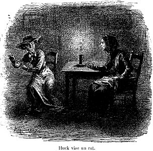 Mark Twain Les Aventures de Huck Finn illustration p077