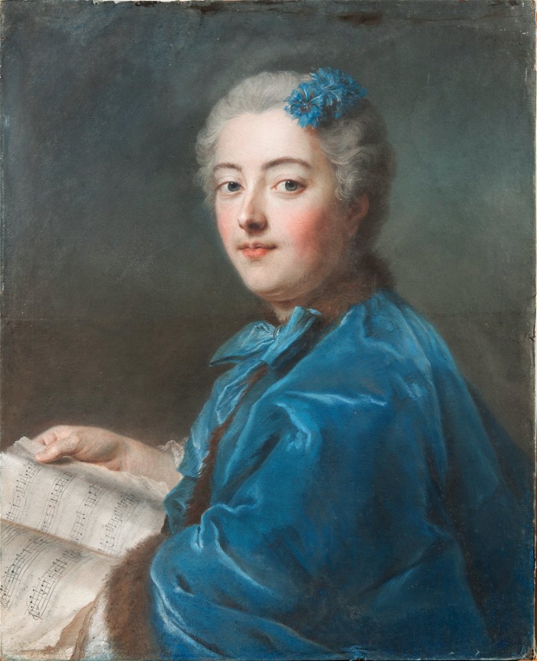 Marie-Sophie de Courcillon, Duchesse de Pecquigny, Princesse de Rohan (1713-1756) - Nationalmuseum - 157892