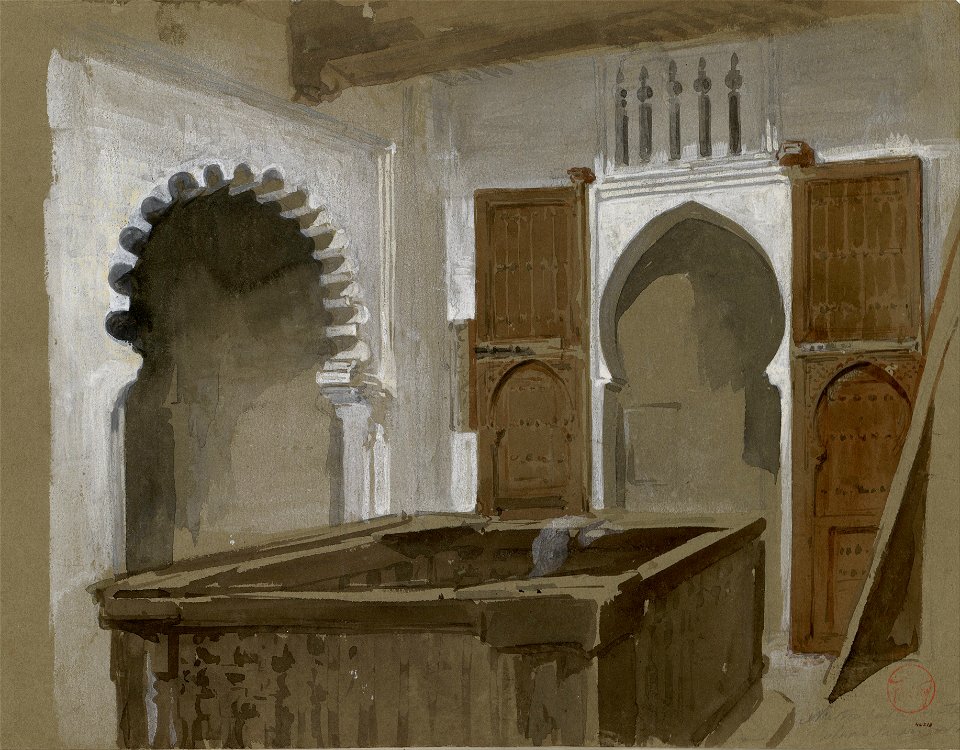 Marià Fortuny - Nuestra casa en Tetuán (Our house in Tetouan) - Google Art Project