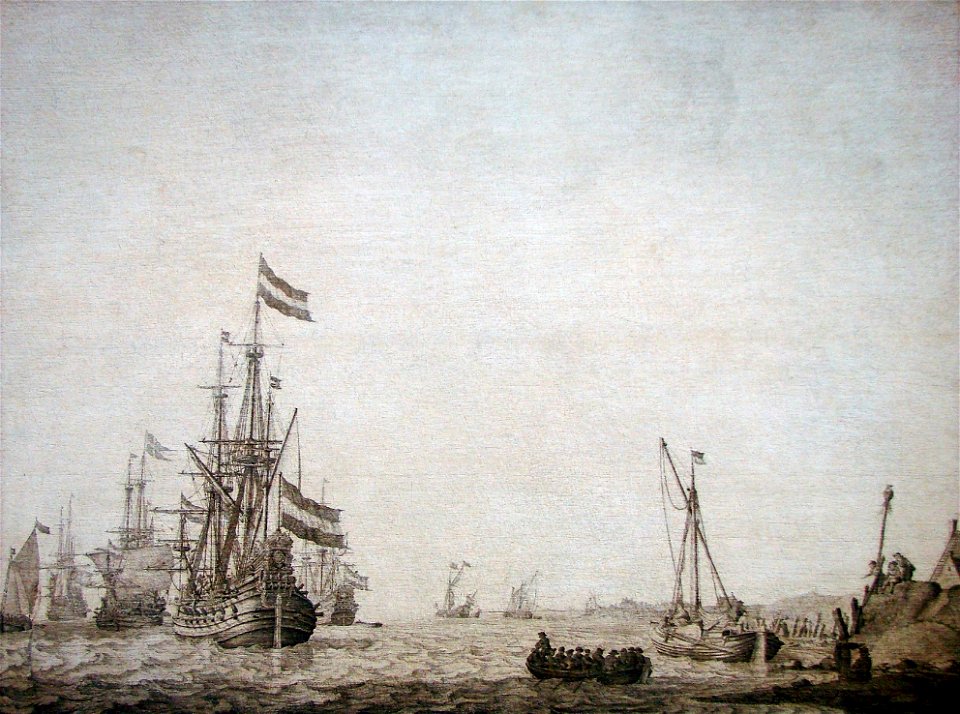Marine Willem van de Velde d. Ä. Lille 1