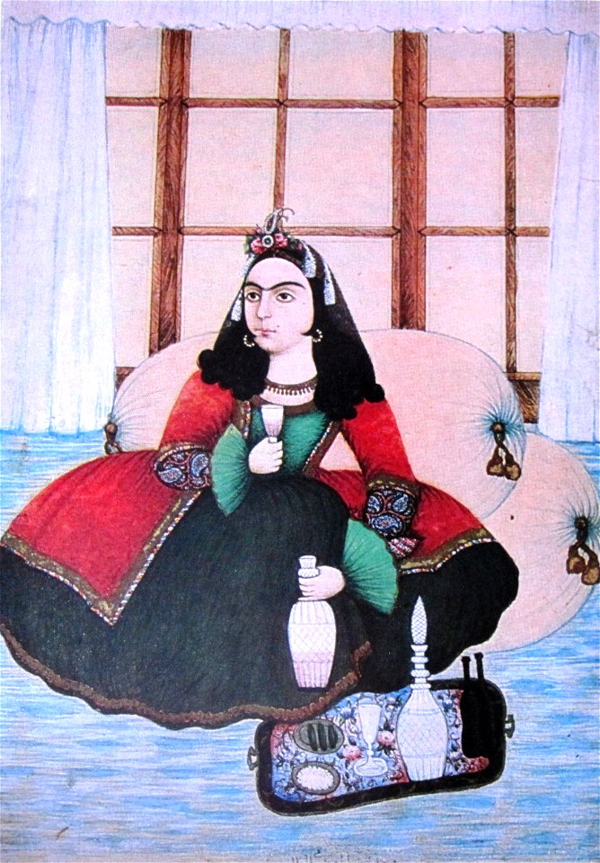 Mohammed Hassan Afshar. Noblewoman. 1874. Art Museum of Georgia