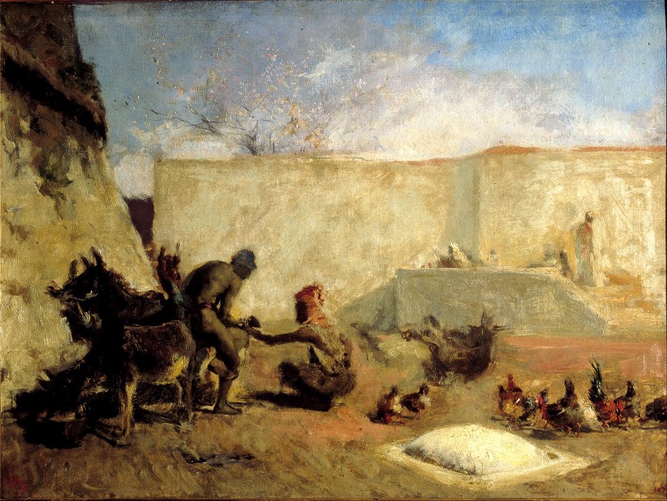 Marià Fortuny - Moroccan Horseshoer - Google Art Project