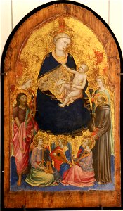 Mariotto di Nardo6La Vierge avec quatre saints et trois anges musiciens