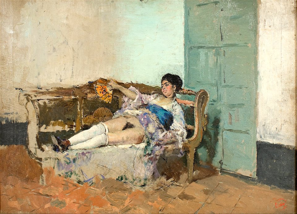 Marià Fortuny - Carmen Bastián - Google Art Project