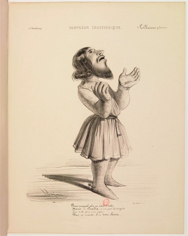 Mario de Candia- Panthéon charivarique