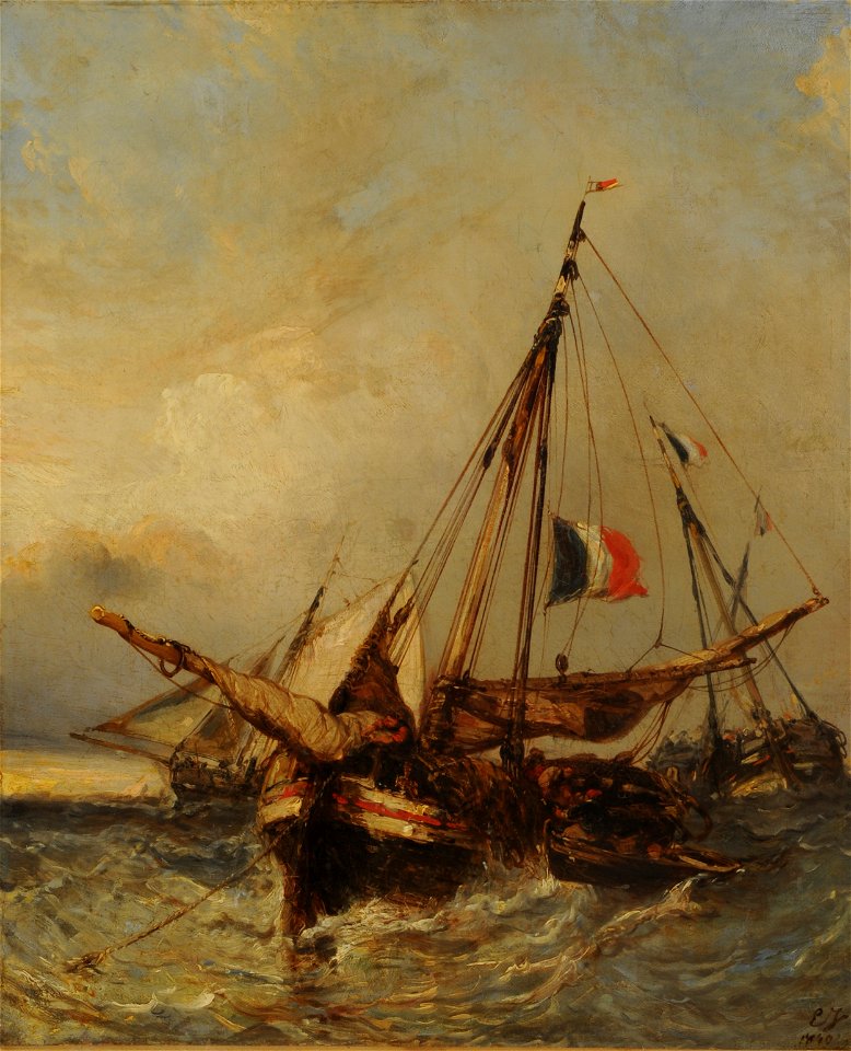 Marina - Eugène-Louis-Gabriel Isabey
