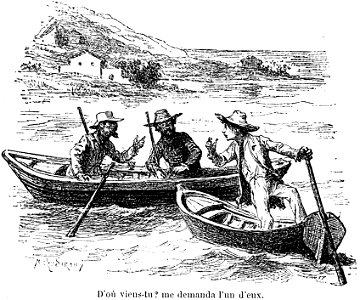 Mark Twain Les Aventures de Huck Finn illustration p108