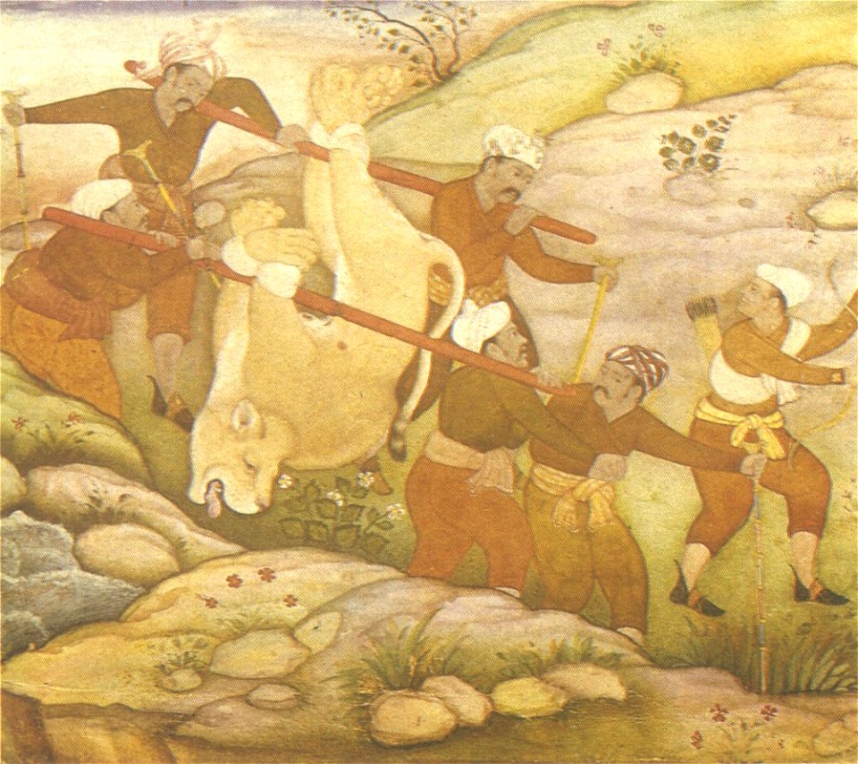 Moghul Lion Hunt