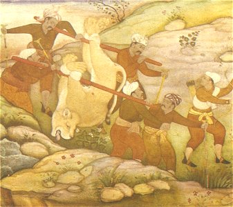 Moghul Lion Hunt
