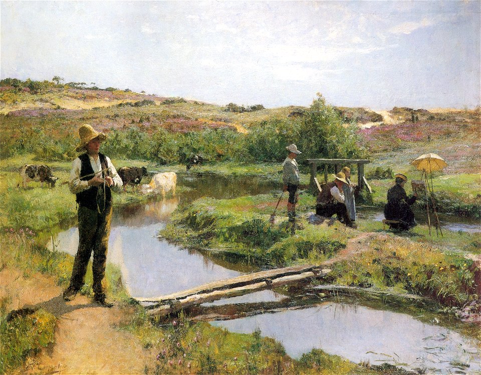 Mois d'août en Campine (par Evariste Carpentier)