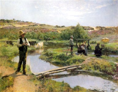 Mois d'août en Campine (par Evariste Carpentier)