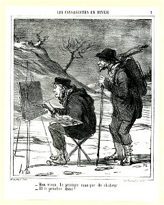 Mon vieux, ta peinture manque de chaleur (Your painting lacks warmth, mate) (BM 1910,0324.115)