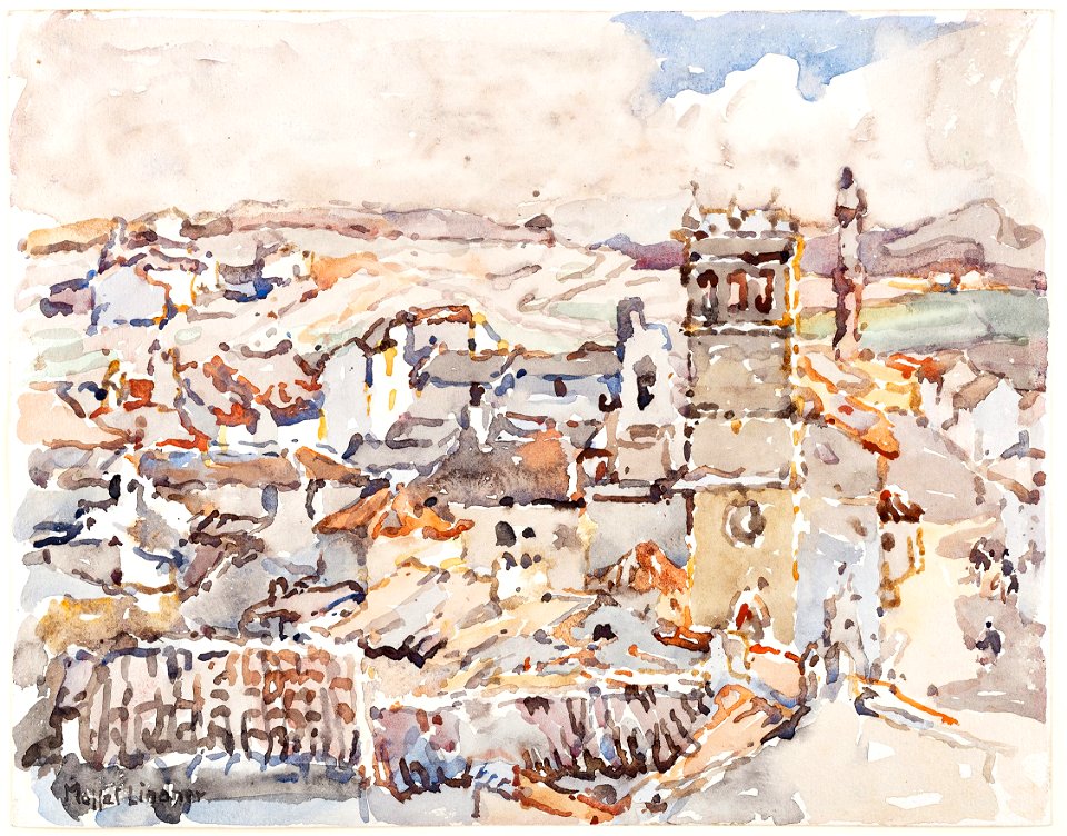 Moffat Peter Lindner - Ronda from the Casa del Rey Moro - Lindner-98463