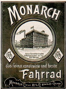 Monarch, das feinst contruirte und beste Fahrrad, 1898