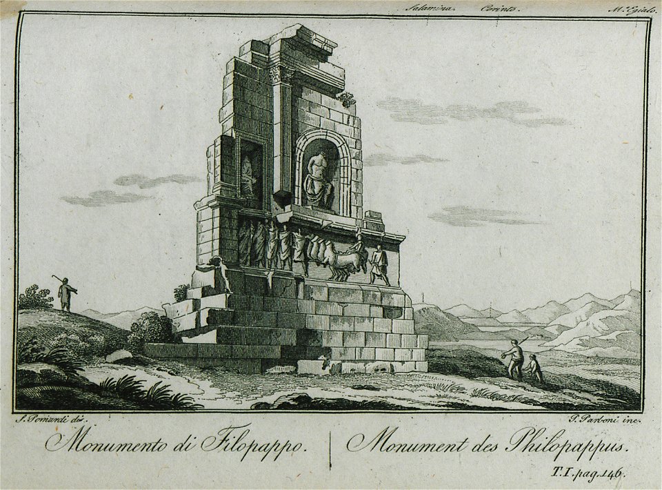 Momumento di Filopappo - Pomardi Simone - 1820