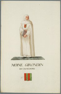 Moine Girondin en Catalogne, objectnr A 16337
