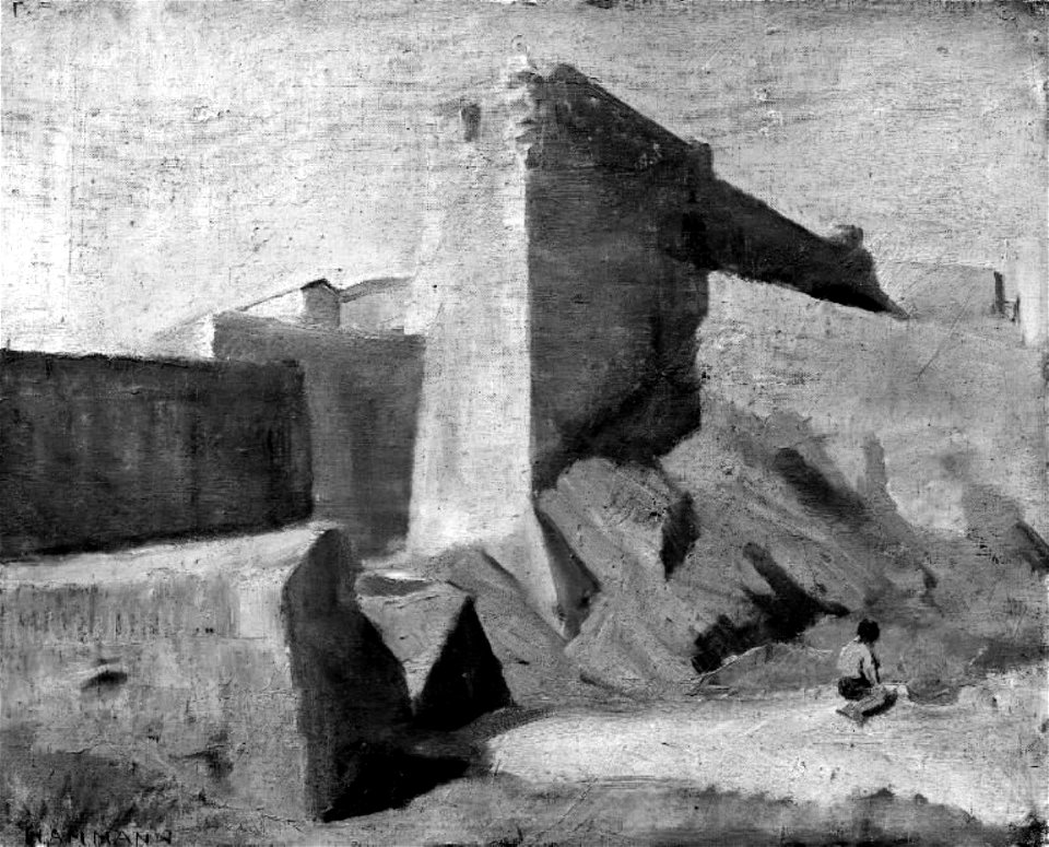Marius Hammann - Fæstningen i Collioure - 1926