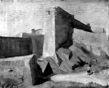 Marius Hammann - Fæstningen i Collioure - 1926