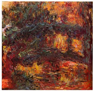 Monet - Die japanische Brücke