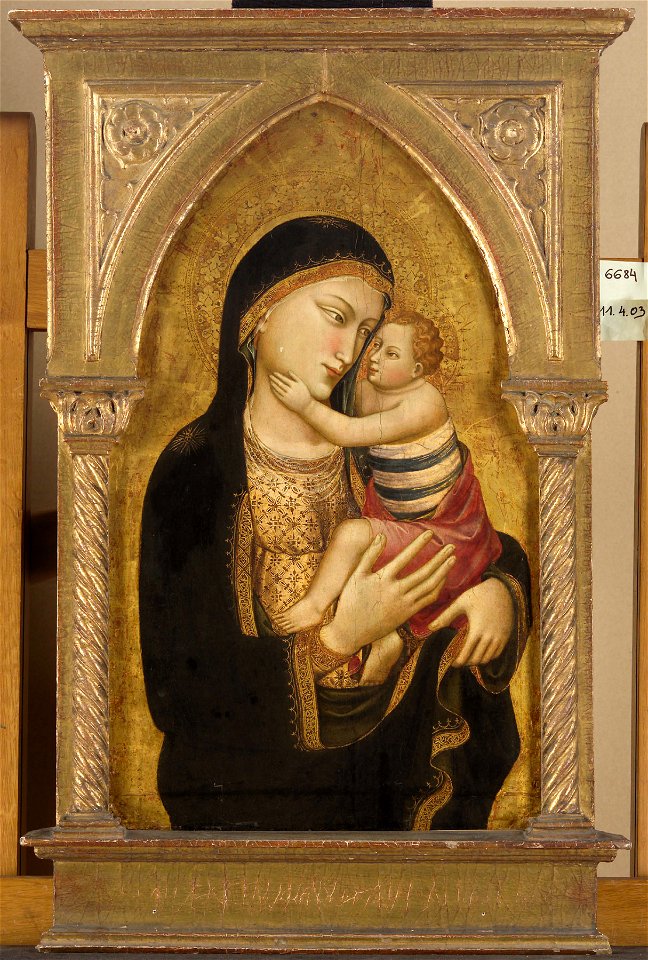 Mariotto di Nardo - Maria mit Kind - GG 6684 - Kunsthistorisches Museum