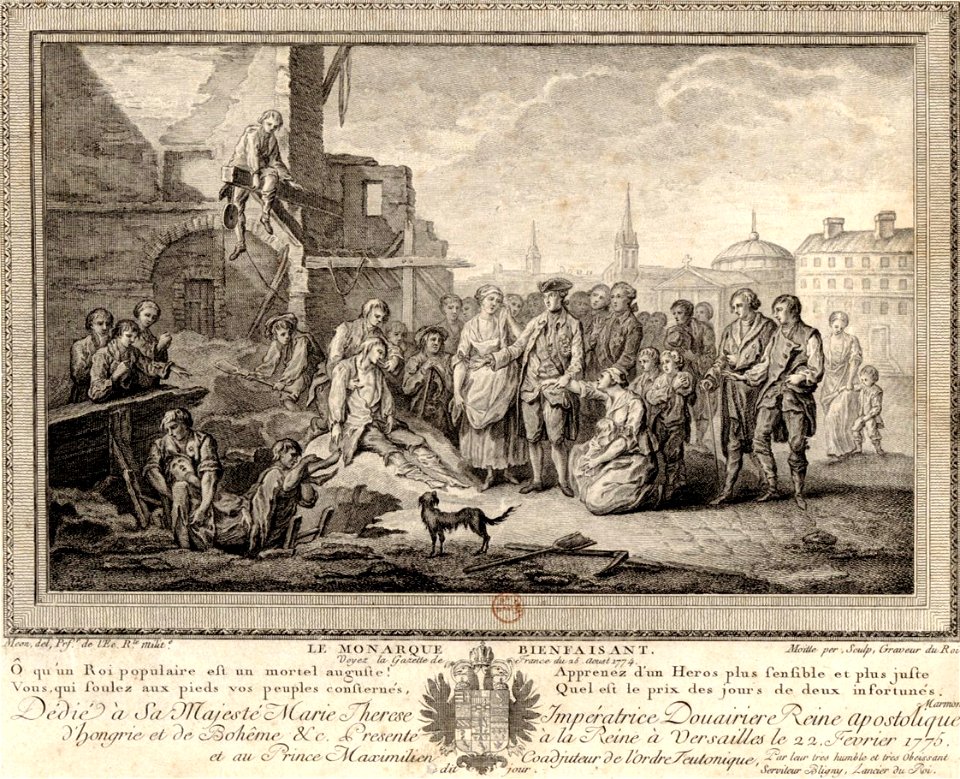 Moitte Pierre Etienne Le monarque bienfaisant btv1b8409931h