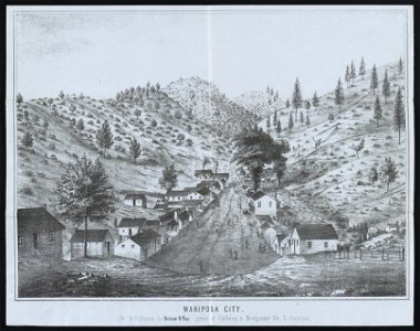 Mariposa City - Lith. & published by Britton & Rey, corner of California & Montgomery Sts., S. Francisco. LCCN2011661850