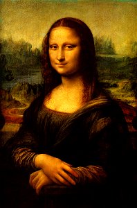 Mona Lisa. Free illustration for personal and commercial use.