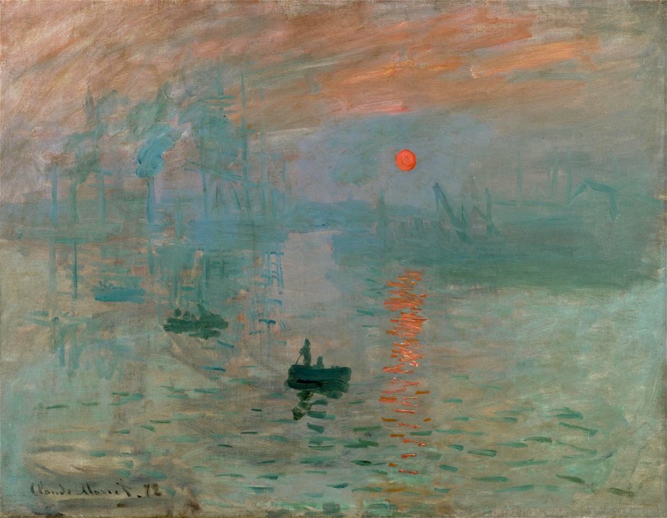 Monet - Impression, Sunrise