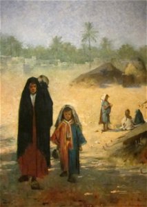 Molina Ernesto - Aduar argelino -detalle