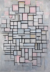 Composition No IV, by Piet Mondriaan