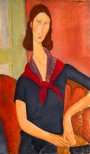 Amedeo Modigliani - Jeanne Hébuterne (au foulard)
