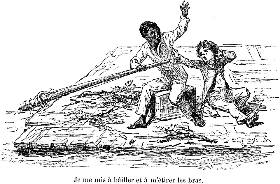 Mark Twain Les Aventures de Huck Finn illustration p102
