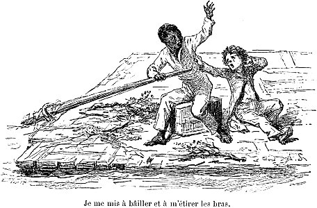 Mark Twain Les Aventures de Huck Finn illustration p102