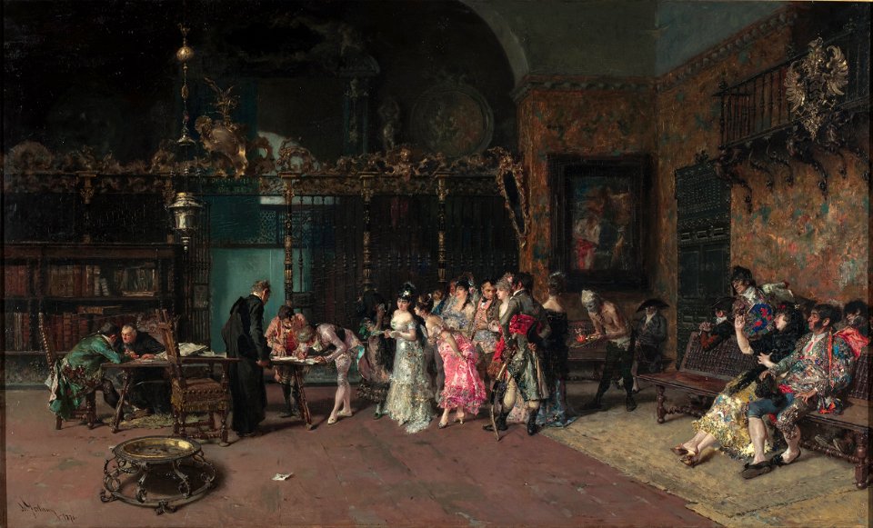 Marià Fortuny - The Spanish Wedding - Google Art Project