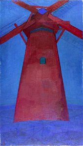 Mondriaan Rode Molen