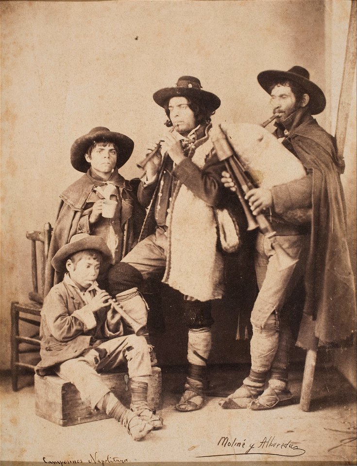 Moliné y Albareda - Neapolitan farmers - Google Art Project