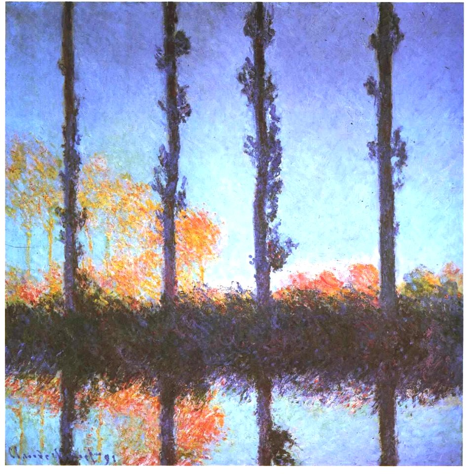 Monet - Pappeln - 1991