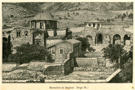 Monastere de Daphné - Belle Henri - 1881
