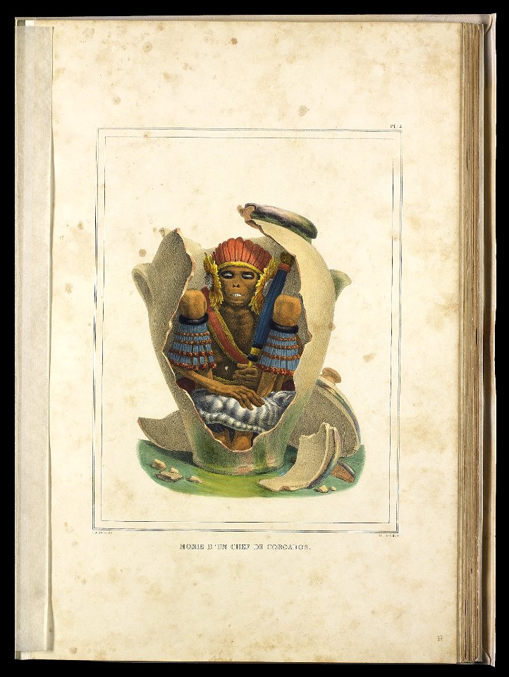 Momie D'Un Chef Coroados (2), da Coleção Brasiliana Iconográfica