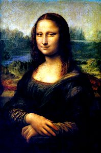 Mona Lisa-restored. Free illustration for personal and commercial use.
