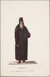 Moine de l'ordre de St. Macaire, objectnr A 16388